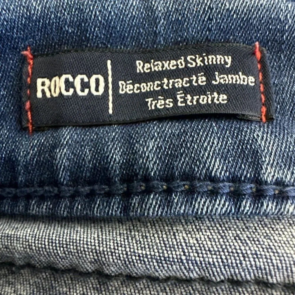 True‎ Religion Jeans Men’s Size 38X35 Rocco Blue Denim Preppy Relaxed Skinny
